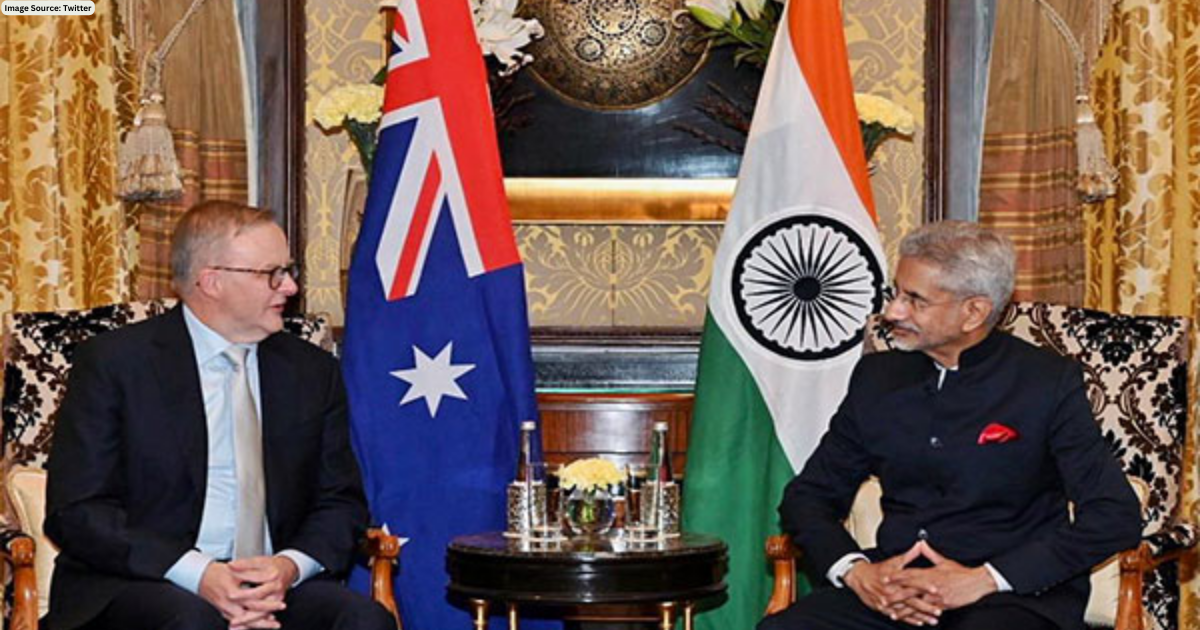 EAM Jaishankar meets Australian PM Anthony Albanese